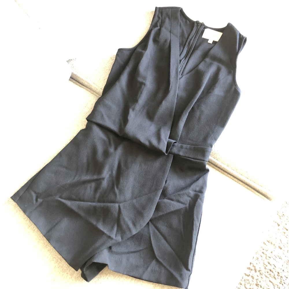 Asymmetrical romper